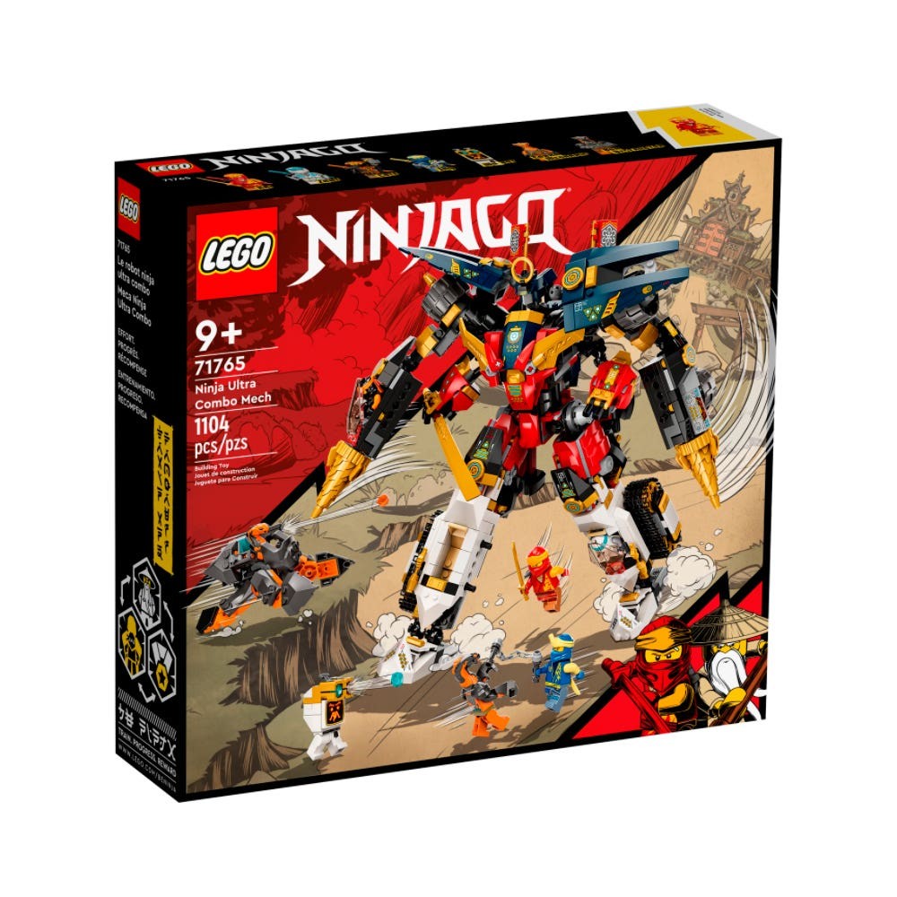 Caja de Lego Ninjago