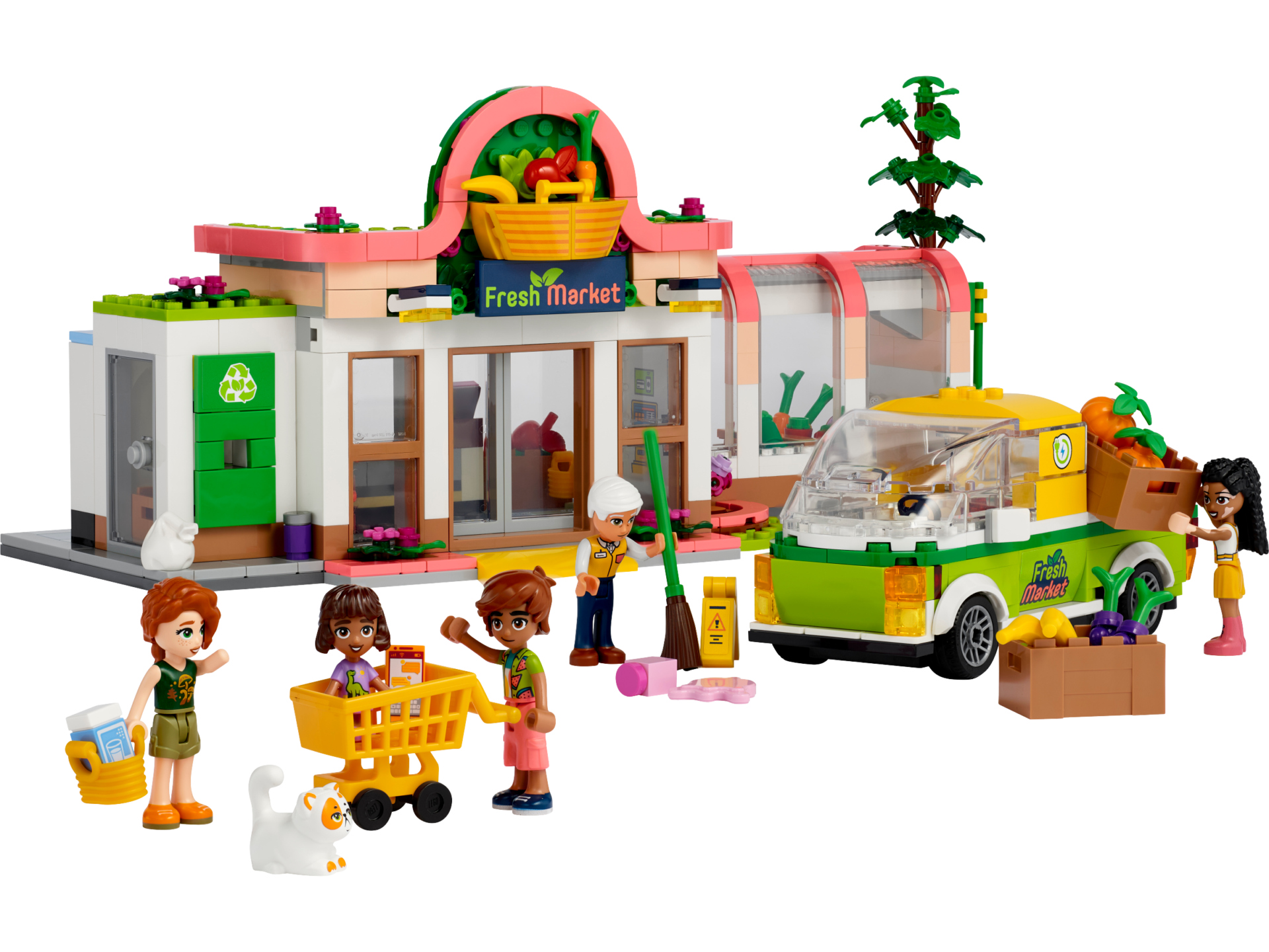 lego friends city and people